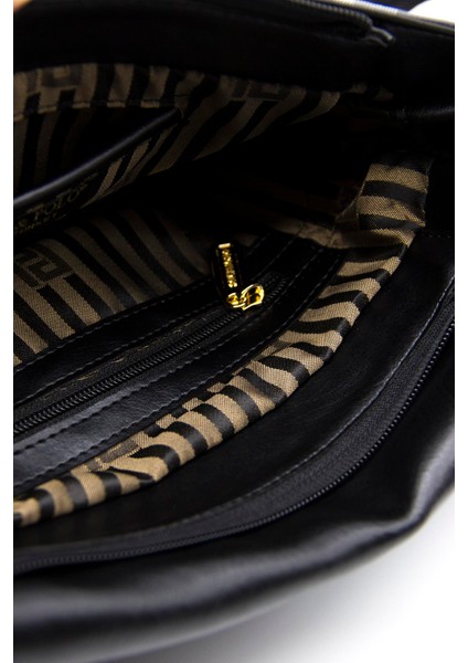 Siyah - A.taba SP963 Kadın Çapraz Çanta