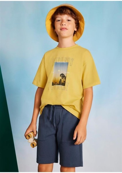 Erkek Çocuk Yazlık Tişört Şort 2 Li Set 6679