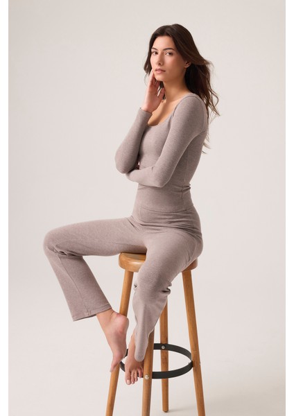 x Ece Vizon Yüksek Bel Spor Tayt Mono Leggings fırsatları