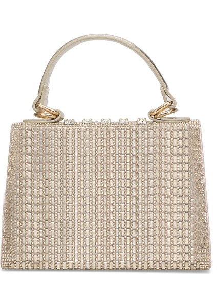 25YG585 Kadın Taşlı Abiye Çanta Altın modelleri