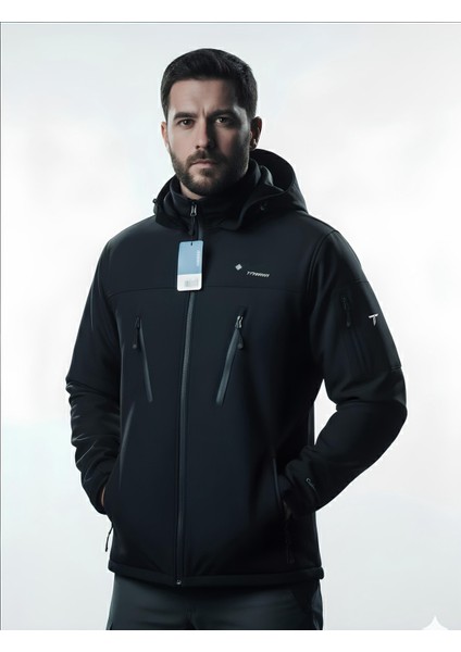 Su ve Rüzgar Geçirmez Softshell Mont