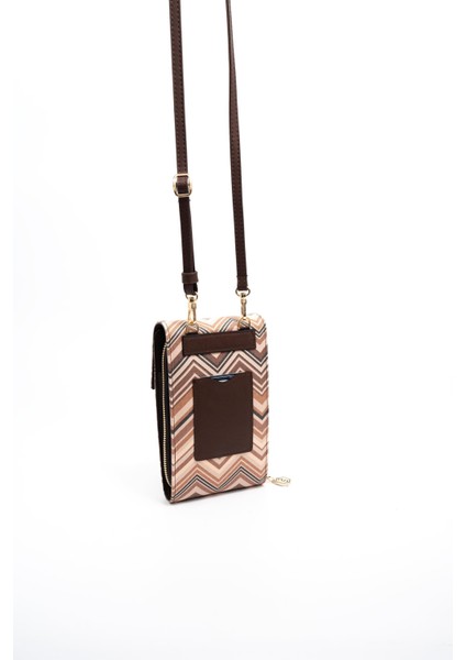 Nut - Kahve SP1145 Kadın Askılı Askılı Cüzdanlı Telefon Çantası modelleri