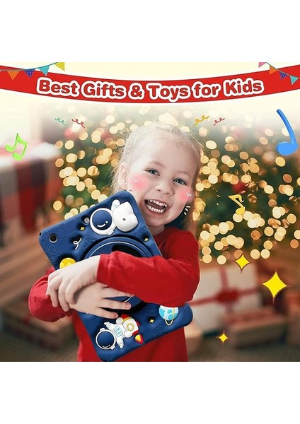 Samsung Galaxy Tab A8 10.5 2021 Standlı ve Boyun Askılı Astronot Astrobuddy Çocuk Tablet Kılıf X200 indirimleri