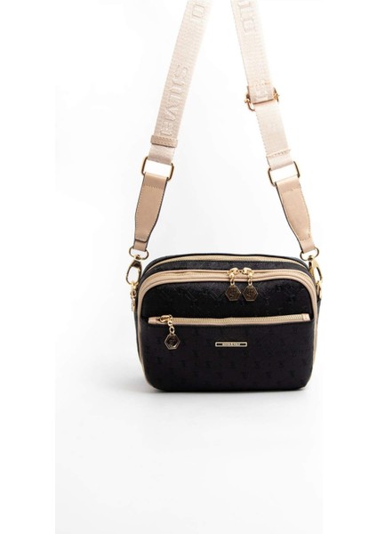 Siyah - S.nut SP1162 Kadın Çapraz Çanta