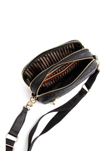 Siyah - S.nut SP1162 Kadın Çapraz Çanta