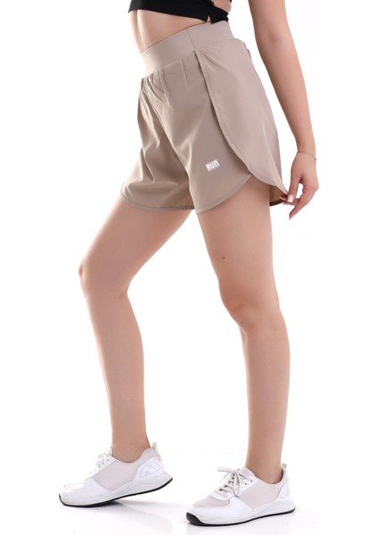 Kadın Deniz Şortu Taytlı Şort Içden Taytlı