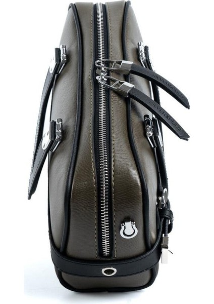 Haki - Siyah SP1258 Kadın El Çantası modelleri