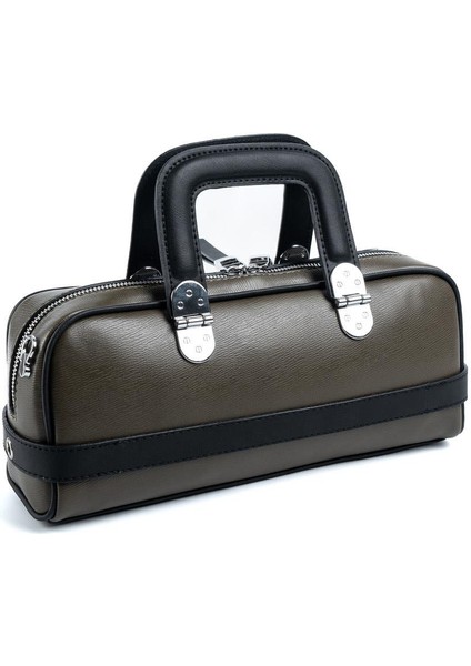 Haki - Siyah SP1258 Kadın El Çantası indirimleri