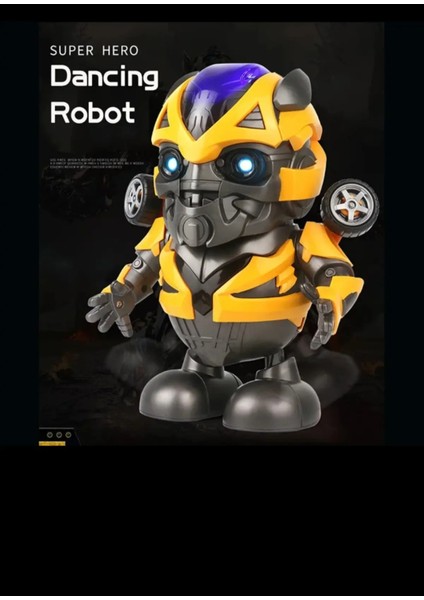Süper Dance Hero Kırılmaz Oyuncak Robot – Müzikli ve Işıklı Dans Eden Robot fırsatları