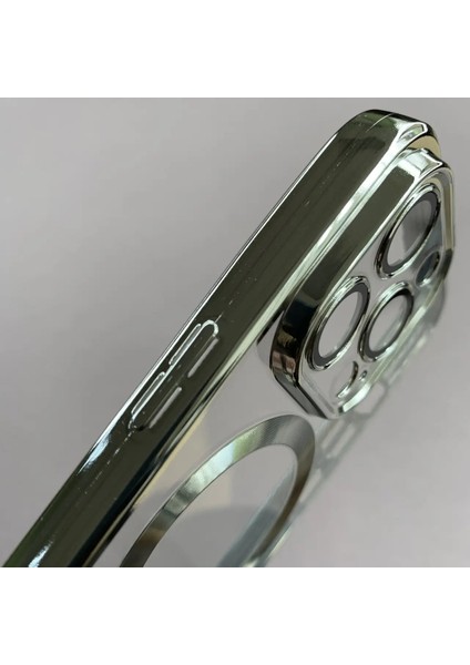 Iphone 14 Pro Uyumlu Magsafe Kenarlar Renkli Kılıf fırsatları