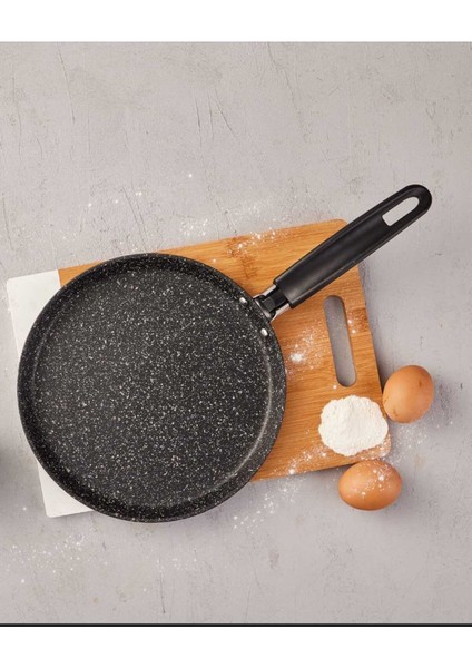 Granit Kaplama Krep Tavası 26 cm – Dayanıklı ve Pratik Kullanım