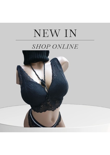 Kadın Destekli Dantelli Sütyen