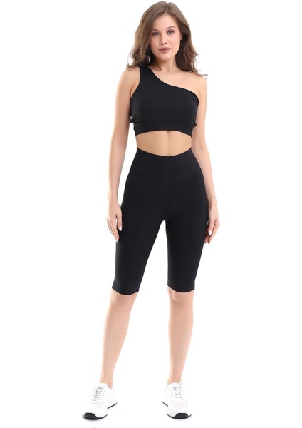 Kadın Diz Boy Tayt Şort / Deniz Havuz ve Antreman Koşu Şortu fiyatları