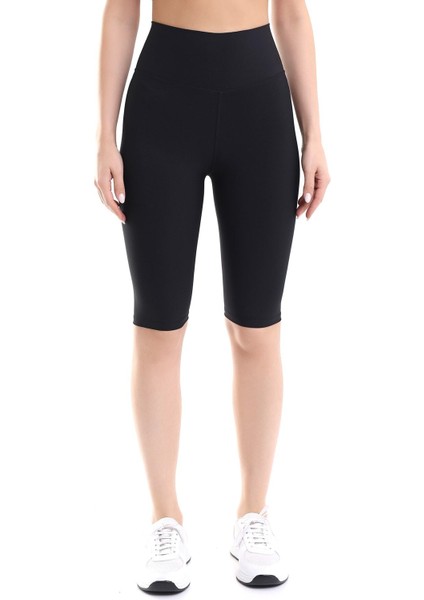 Kadın Diz Boy Tayt Şort / Deniz Havuz ve Antreman Koşu Şortu indirimleri