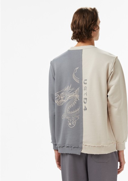 Unıted4 Erkek Gri Sweatshirt.tas fiyatları