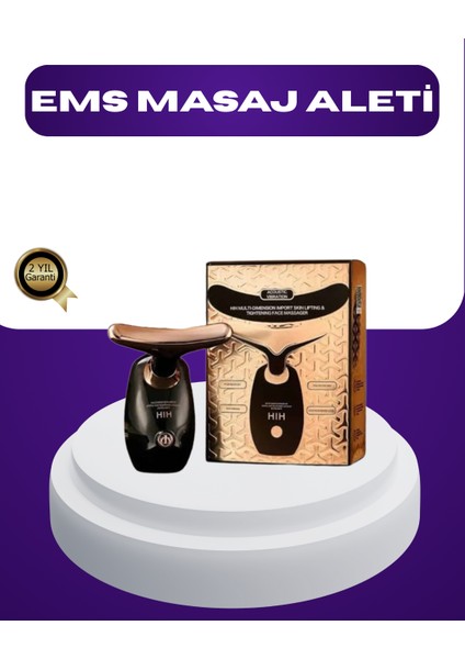 Yüz ve Boyun Için Cilt Sıkılaştırıcı Masaj Cihazı