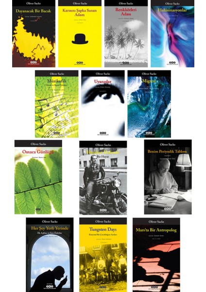 Oliver Sacks 13 Kitap Dev Koleksiyon Set - Yapı Kredi Yayınları
