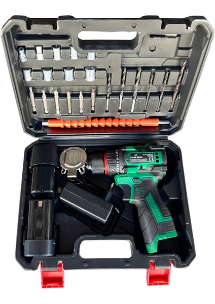 Tıger Kıng 16.8V Kömürsüz Şarjlı Matkap Seti fırsatları