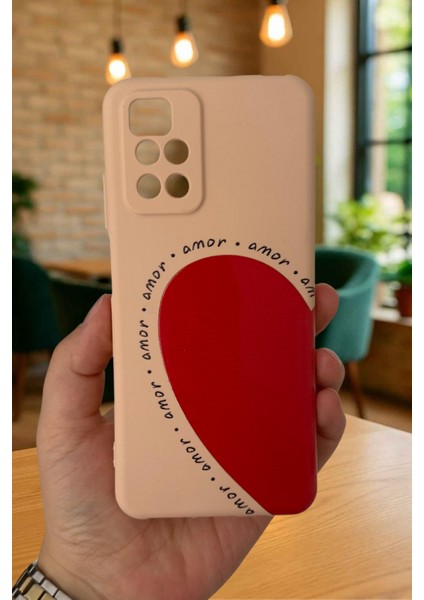Xiaomi Redmi 10 2022 Amor Kalp Silikon Darbe Emici Klasik Korumalı Rubber Kılıf fiyatları