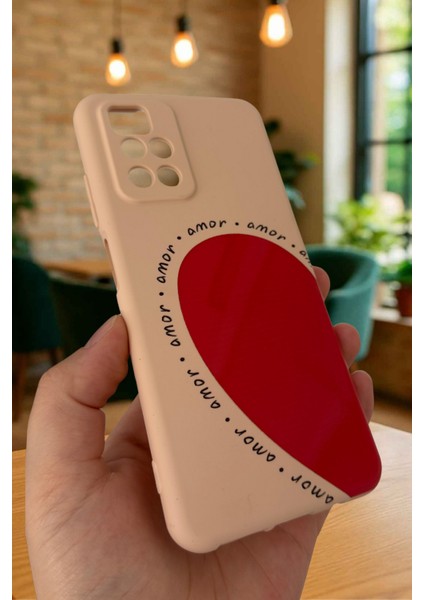 Xiaomi Redmi 10 2022 Amor Kalp Silikon Darbe Emici Klasik Korumalı Rubber Kılıf fırsatları