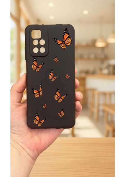 Xiaomi Redmi 10 2022 Kelebek Desenli Silikon Darbe Emici Klasik Korumalı Rubber Kılıf fiyatları