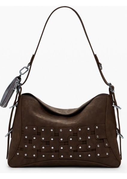 Kahve Kadın Omuz Çantası 25WAXPBP6009