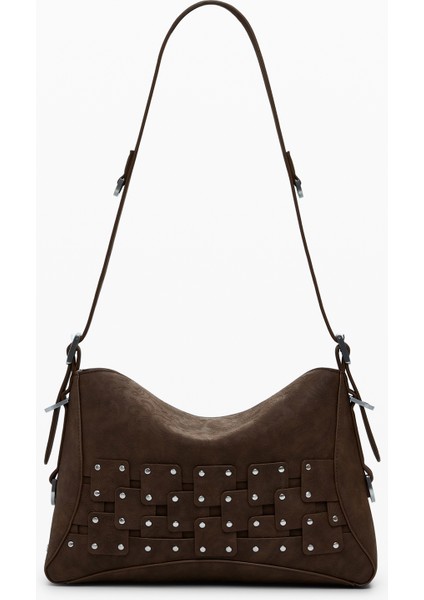 Kahve Kadın Omuz Çantası 25WAXPBP6009 modelleri