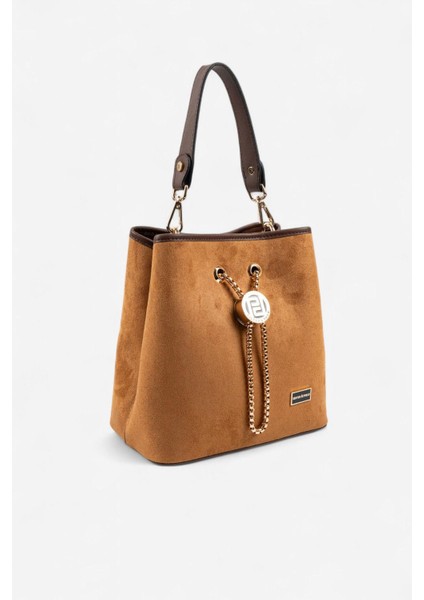 SP967 Kadın Çapraz Çanta Süet Taba-Kahve fiyatları