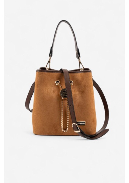 SP967 Kadın Çapraz Çanta Süet Taba-Kahve indirimleri