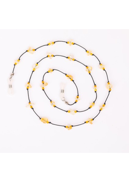 Sitrin Taşlı Gözlük Askısı – Doğal Taş Gözlük Ipi modelleri