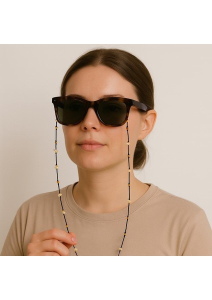 Sitrin Taşlı Gözlük Askısı – Doğal Taş Gözlük Ipi indirimleri