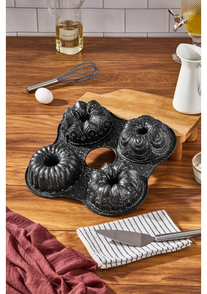 Döküm 4 Lü Kek Kalıbı (RSS111)