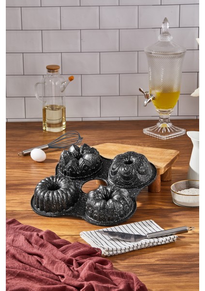 Döküm 4 Lü Kek Kalıbı (RSS111) fiyatları