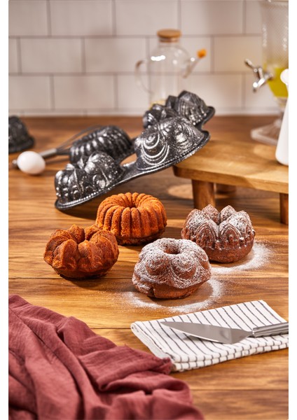 Döküm 4 Lü Kek Kalıbı (RSS111) modelleri