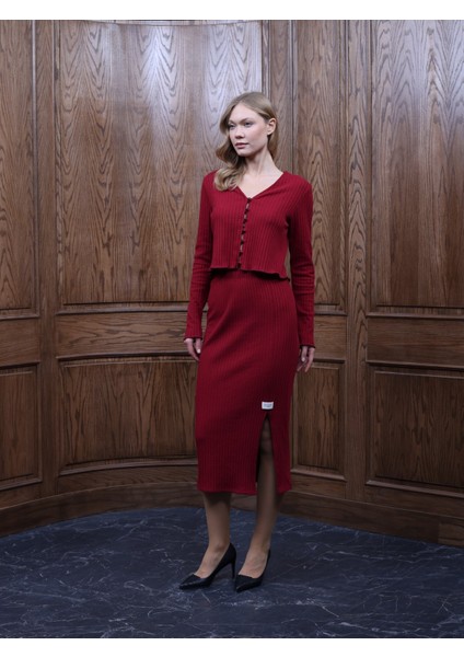 Kadın Düğme Detay Etek-Bluz Takım fiyatları