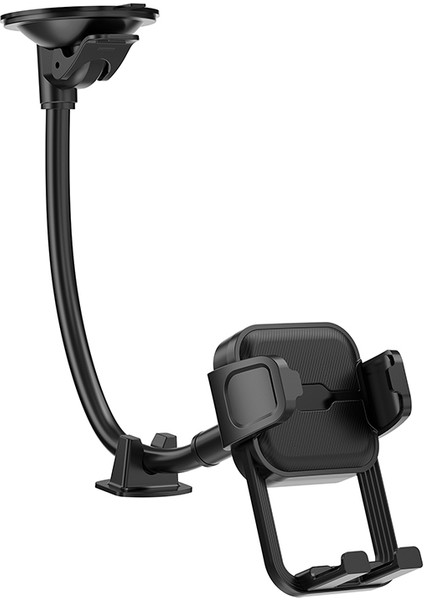 Minimal Araç Içi Telefon Tutucu Esnek Ayarlanabilir Vantuzlu Magnetik Tasarım Cam Tipi indirimleri