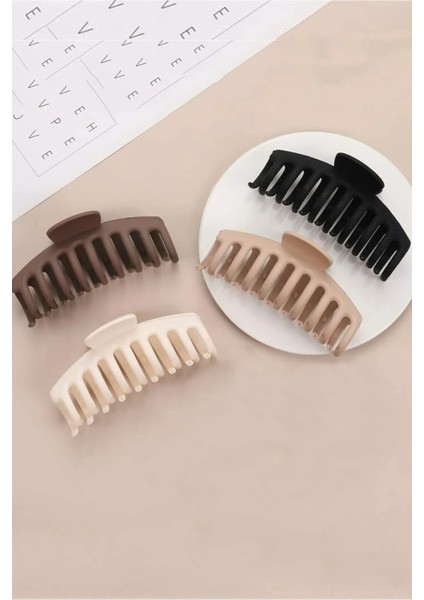 Kadın 4'lü Coffee XL Mandal Toka Seti Modal Kumaş Dayanıklı ve Yumuşak fiyatları