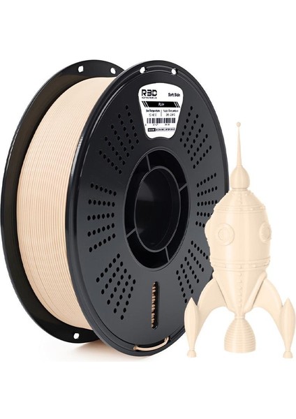 Pla+ Filament Yumuşak Ten Rengi 1.75MM 1kg