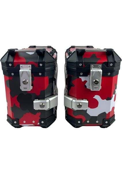Alüminyum Yan Çanta 33LT Takım KAMUFLAJ/KIRMIZI/MC00503 fiyatları