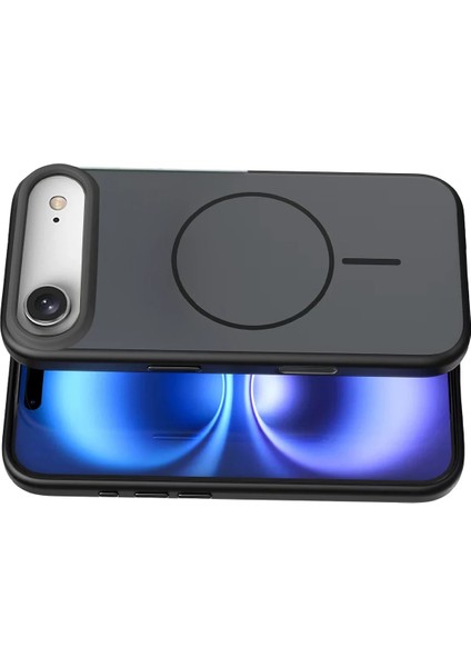 Apple iPhone 17 Air Neva Magsafe Kapak - Siyah modelleri