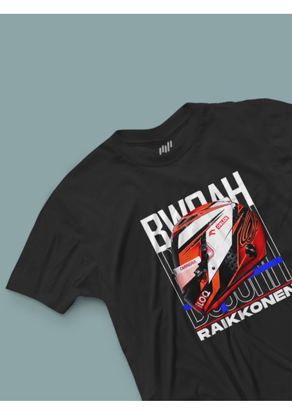 Kimi Raikkonen Bwoah Kask T-Shirt fiyatları