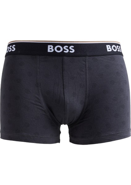 Siyah - Gri Erkek Boxer Trunk 3p Power Design fiyatları