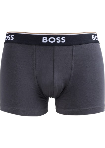 Siyah - Gri Erkek Boxer Trunk 3p Power Design modelleri