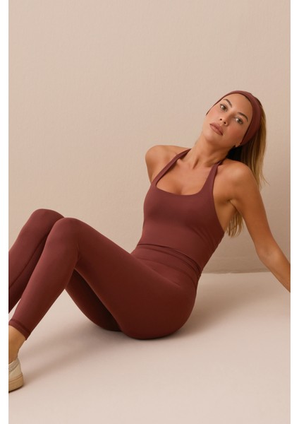 x Ece Bordo Yüksek Bel Spor Tayt Mono Leggings fiyatları