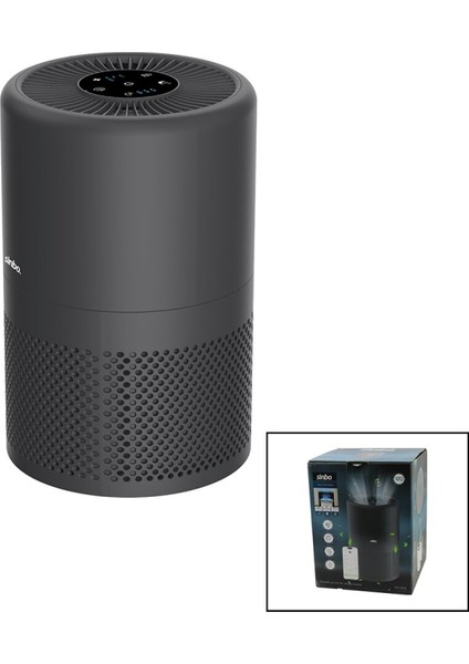 HAVA TEMİZLEME CİHAZI 3 KADEME FİLTRELEME OTOMATİK FAN UV AYDINLATMA SESSİZ UYKU MOD WİFİ UZAKTAN KONTROL