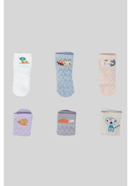6 Çift Newborn Anti-Bakteriyal Yeni Doğan ve Bebek Çorabı 0-6 Ay fiyatları