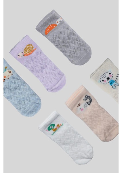 6 Çift Newborn Anti-Bakteriyal Yeni Doğan ve Bebek Çorabı 0-6 Ay fırsatları