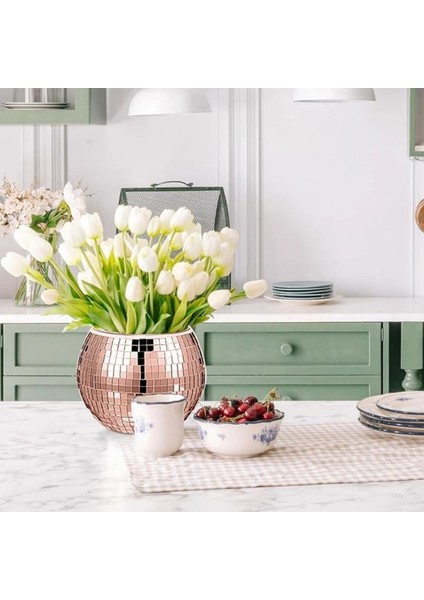 Kare Bronz Cam Mozaik Fayans Çıkartmaları El Işi Kare Cam Fayans Kendinden Yapışkanlı Aynalı Dekor Panel 30X30 cm (5324) indirimleri