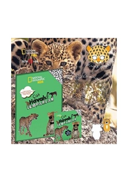 National Gegographic Kids - Çok Havalı Paket – Çok Havalı Leoparlar