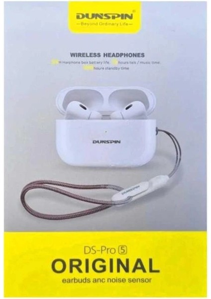 Dunspın Ds-Pro5 Earbuds Bluetooth Kulak Içi Kulaklık Beyaz fiyatları